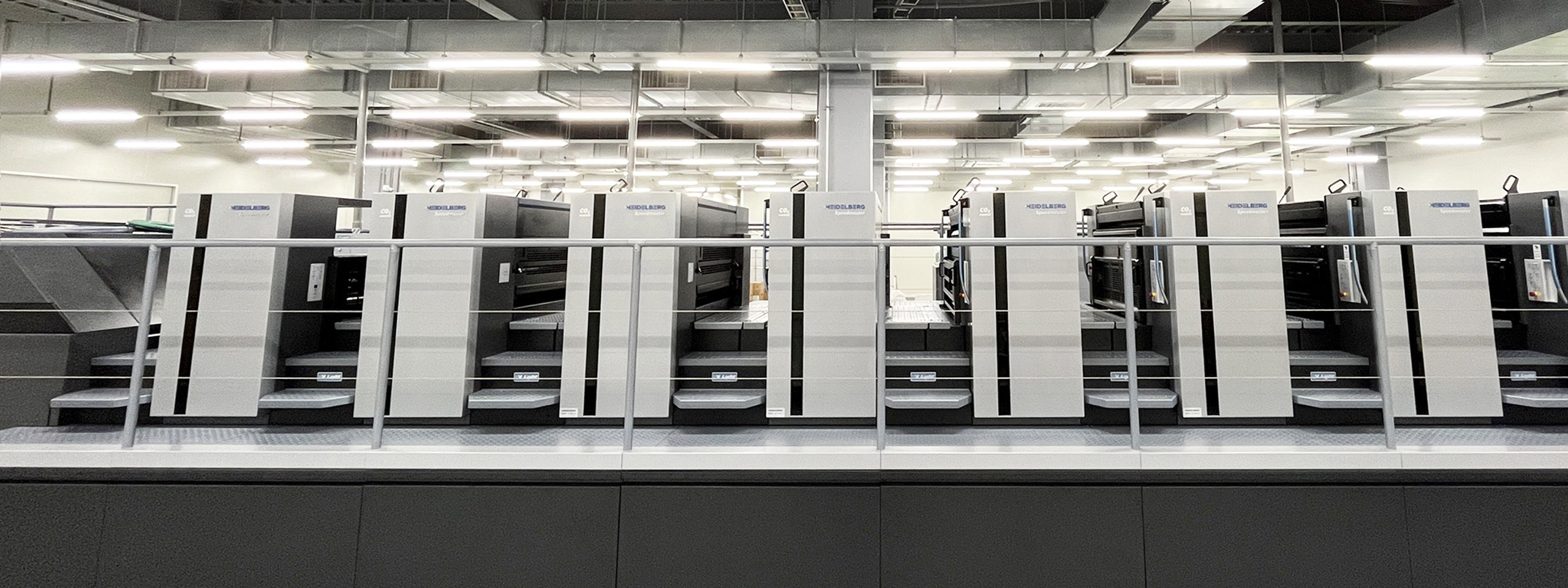 NTI printing facility — Heidelberg press line in Taichung